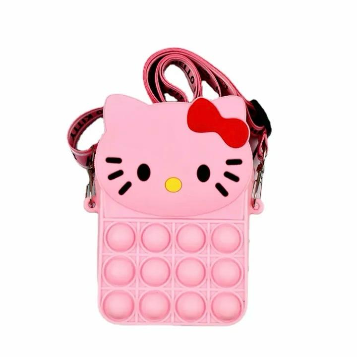 -Cartoon Shaped POP IT Shoulder Bag