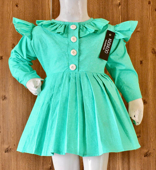 Beautiful Winter Frock For Girls KW565
