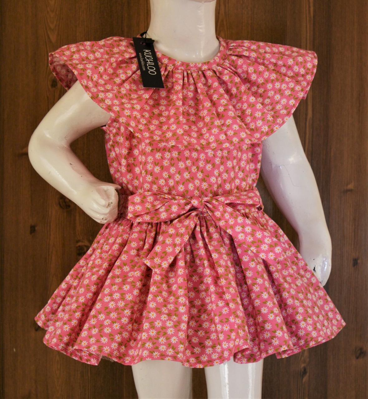 Beautiful Cotton Frock For Girls KW674