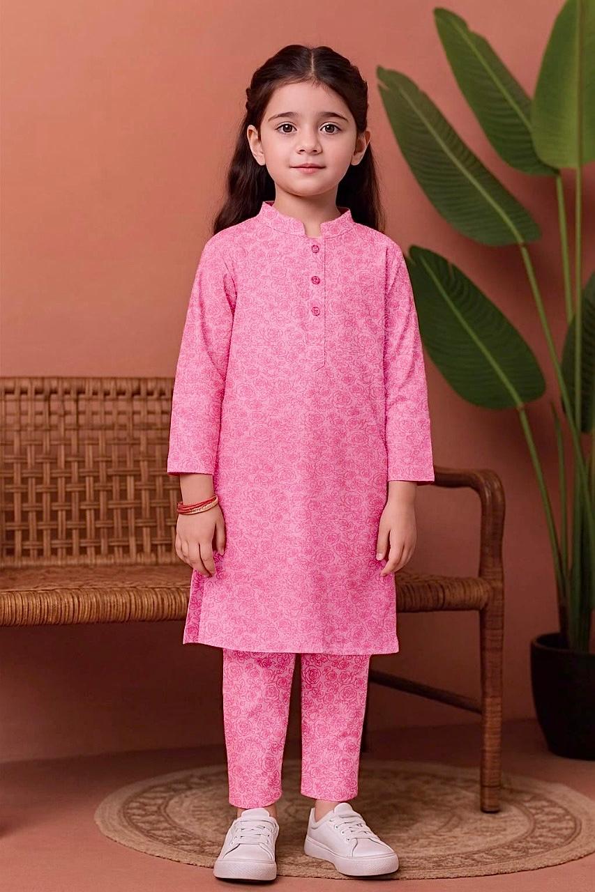 Girls Cotton 2Pcs Suit KS004