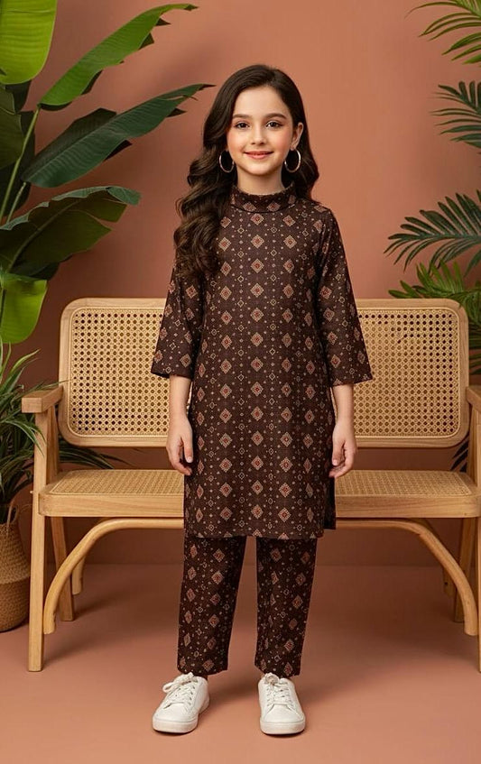 Imported Dual Coated Woolen 2Pcs Suit KS015