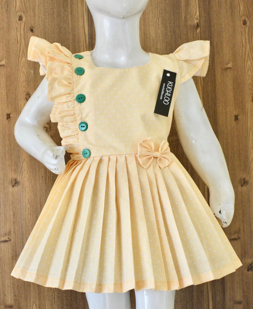 Beautiful Cotton Frock For Girls KW547