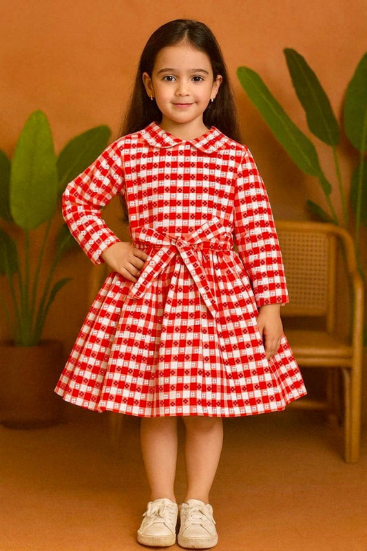 Beautiful Cotton Frock For Girls KW725