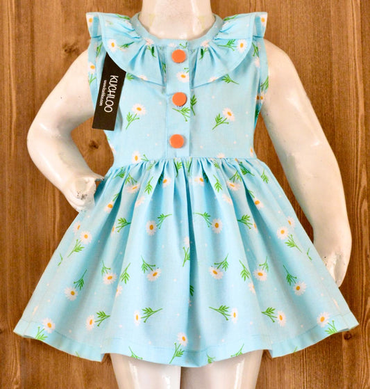 Beautiful Cotton Frock For Girls KW642