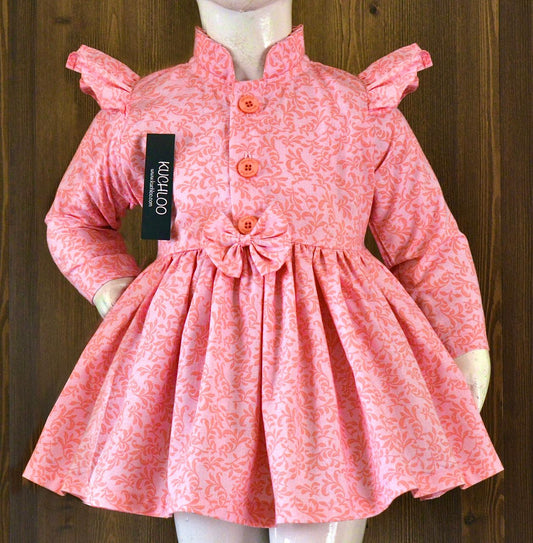 Beautiful Cotton Frock For Girls KW661