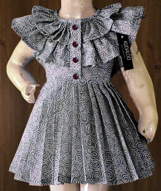 Beautiful Cotton Frock For Girls KW677