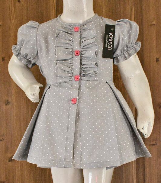 Beautiful Cotton Frock For Girls KW539