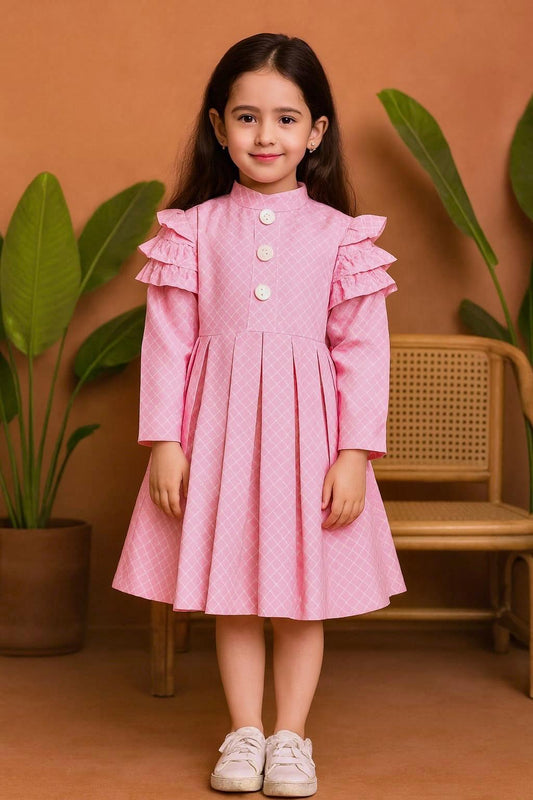 Beautiful Frock For Girls (Minor Defect) KB712