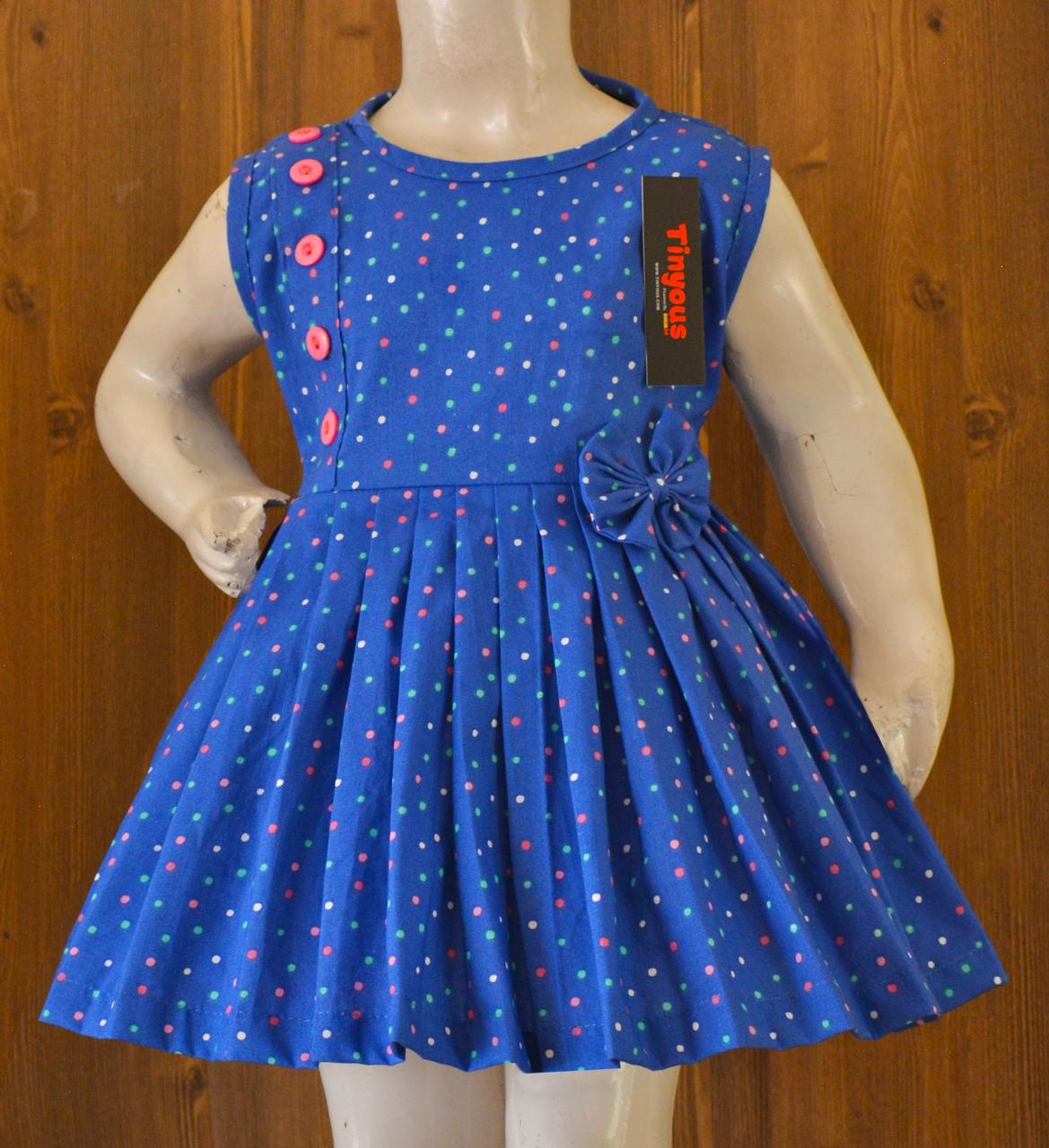 Beautiful Cotton Frock For Girls KW699