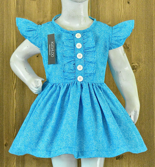 Beautiful Cotton Frock For Girls KW662